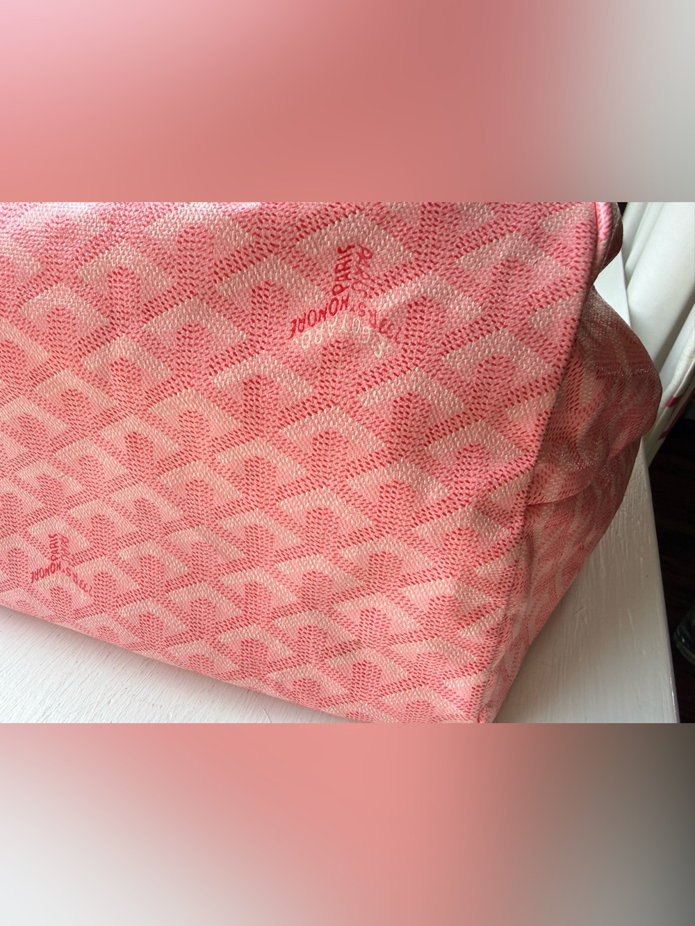 Rare Limited Edition Goyard St. Louis GM in Pale Pink💖 - Picture 11 of 16